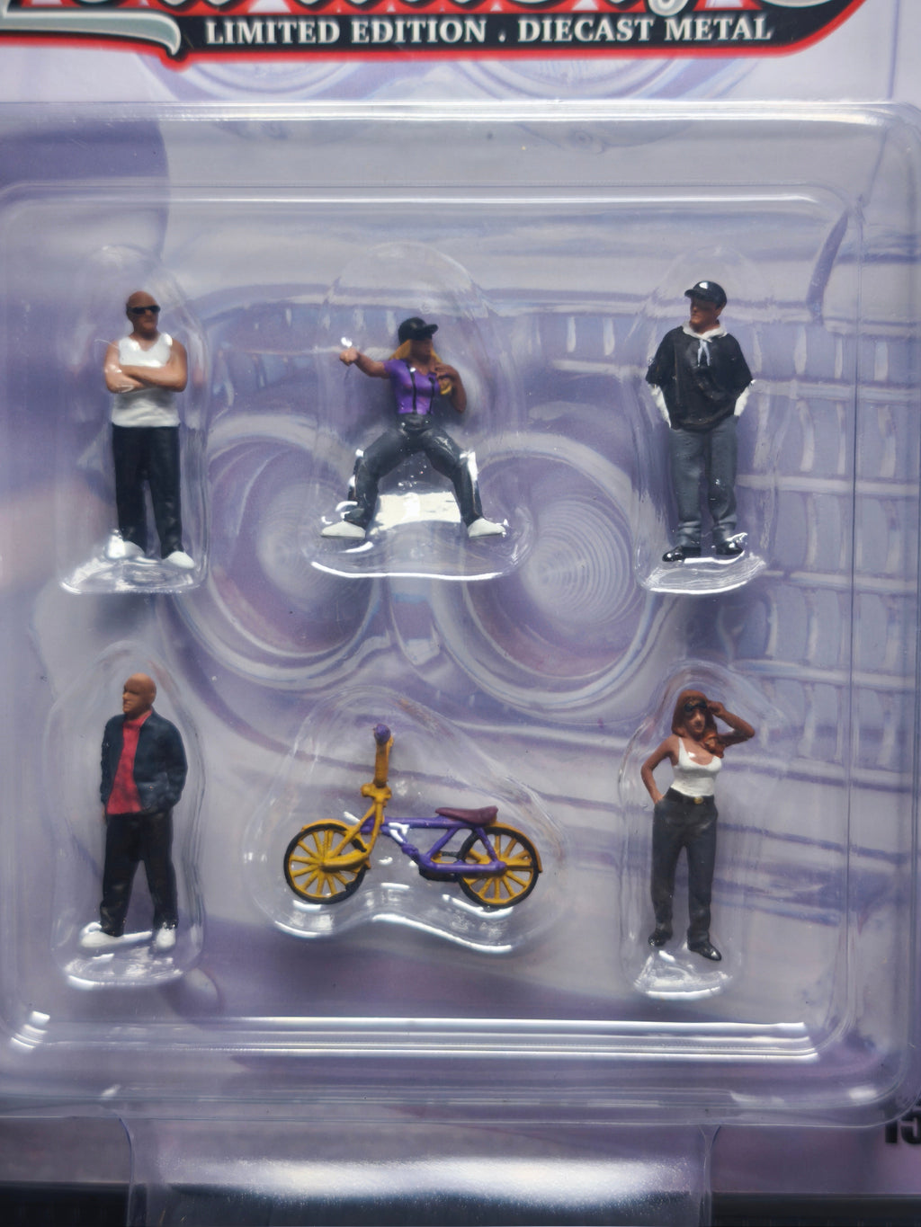 American Diorama 1/64 Lowriders 5 Figure Set (NG01)