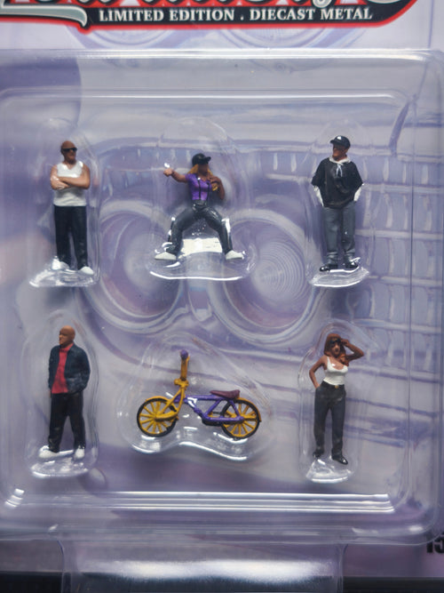 American Diorama 1/64 Lowriders 5 Figure Set (NG01)