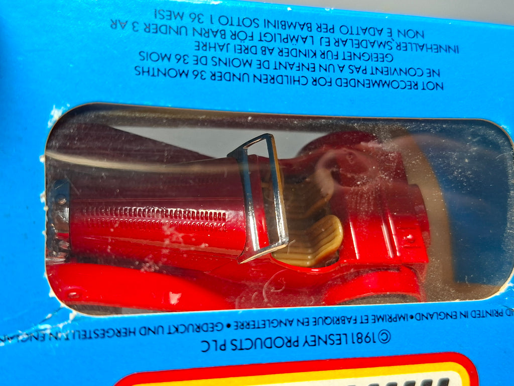 Matchbox 1982 mainline  Jaguar SS100 (NP31)