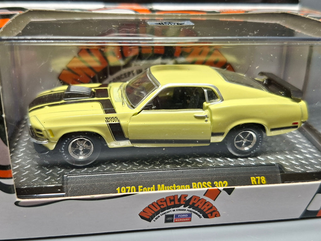 M2 Machines Detroit-Muscle Release 78 1970 Ford Mustang BOSS 302 (NP31)