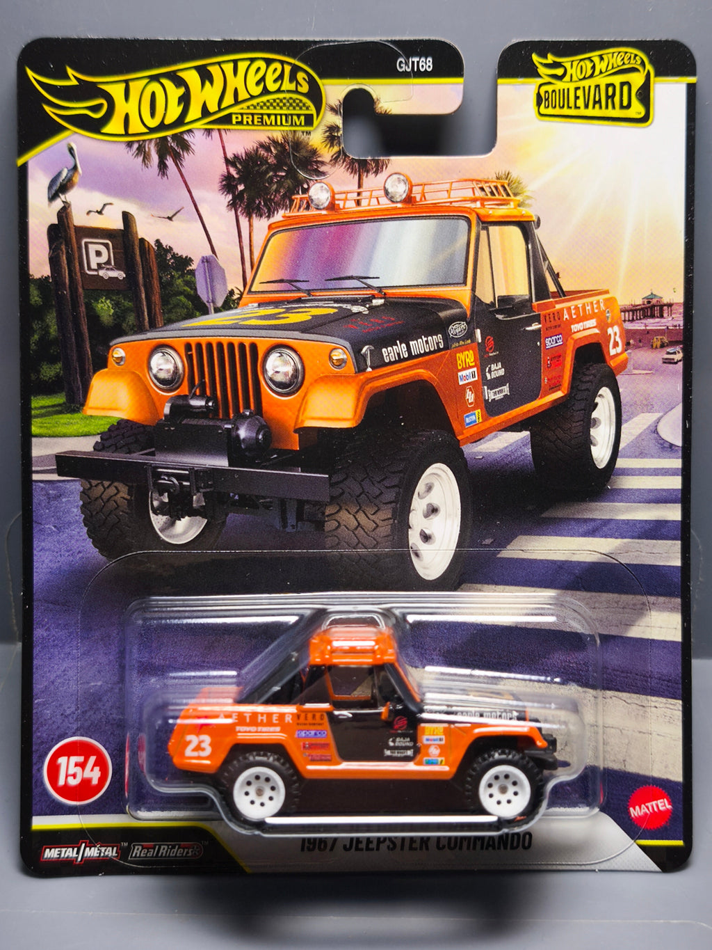 Hot Wheels Boulevard 1967 Jeepster Commando (NG11)