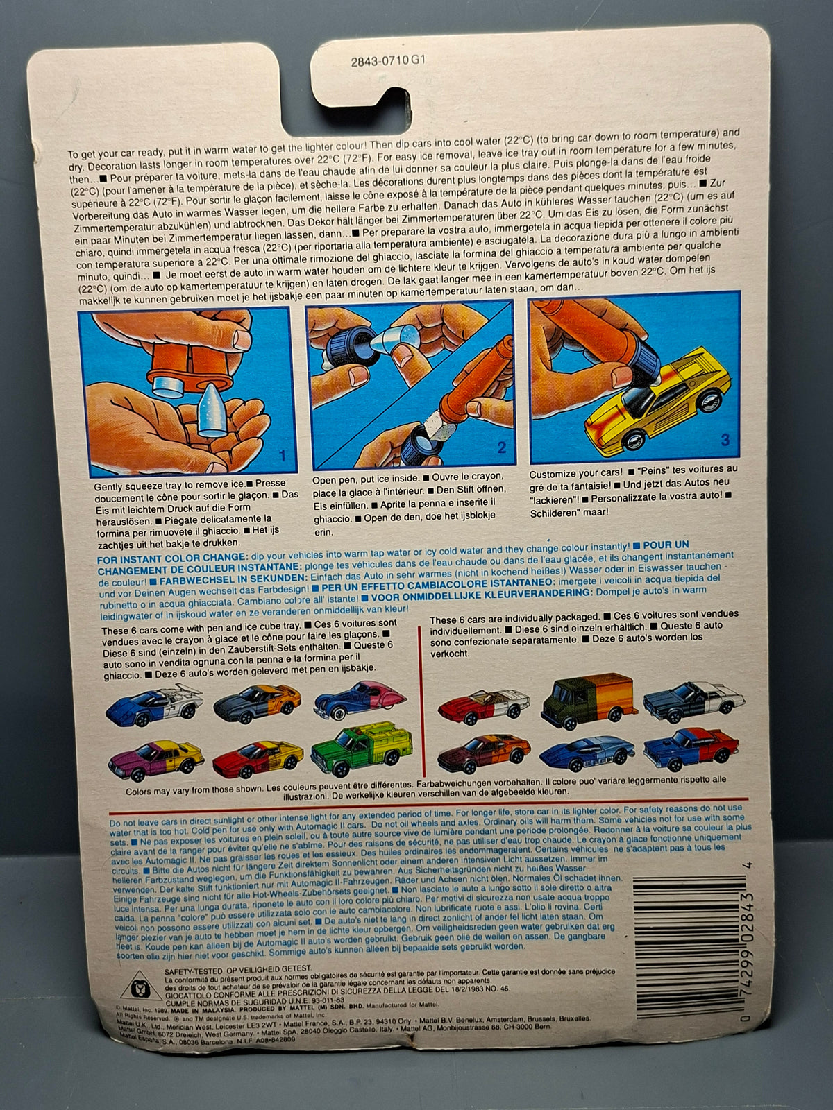 Hot Wheels 1989 coloris racers II Combat medic  (CT05)