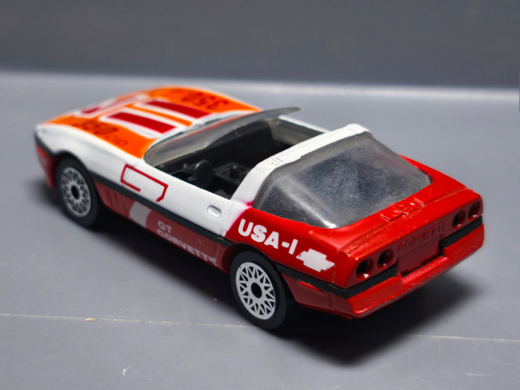 Matchbox 1984 superfast  84 corvette version lace wheels   (A06)