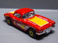 Matchbox 1983 mainline  1962 chevrolet corvette version jantes gold  (A06)