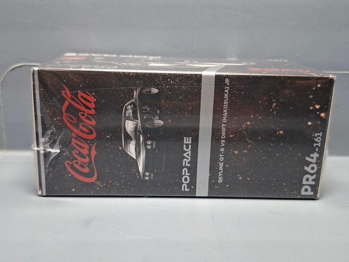 Pop Race 1/64 Nissan Skyline GT-R V8 Drift (Hakosuka) JP Coca Cola N° 161 (NP37)