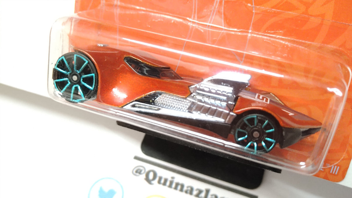 Hot Wheels 2021 Orange & Blue 53th Anniversary Twin mill  (NP51)