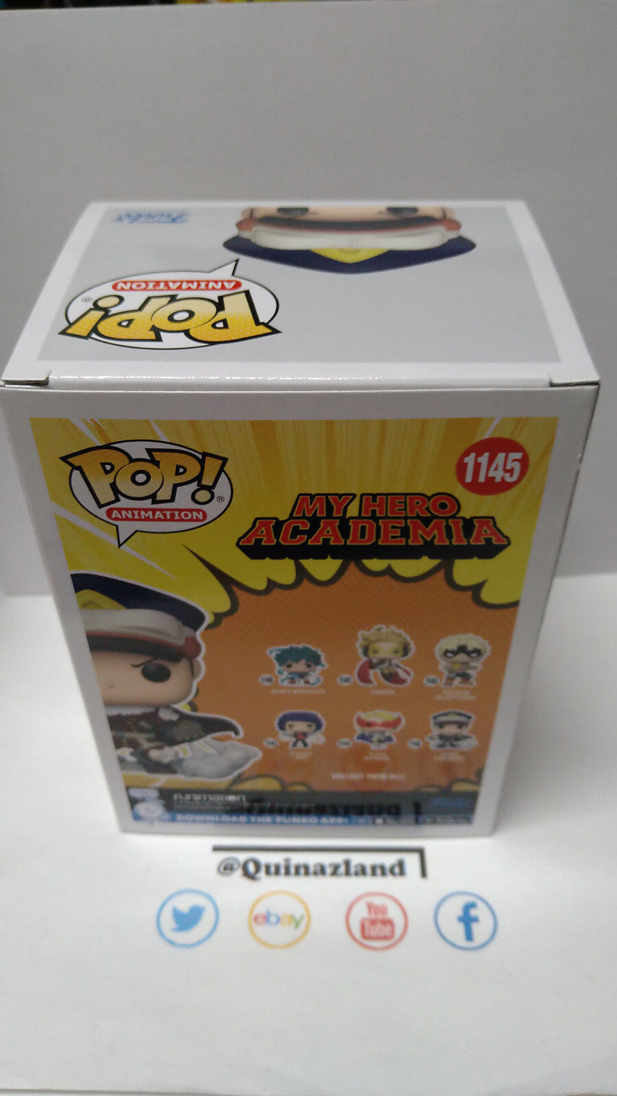 Funko Pop! MY HERO ACADEMIA 1145 Inasa Yoarashi (F40)