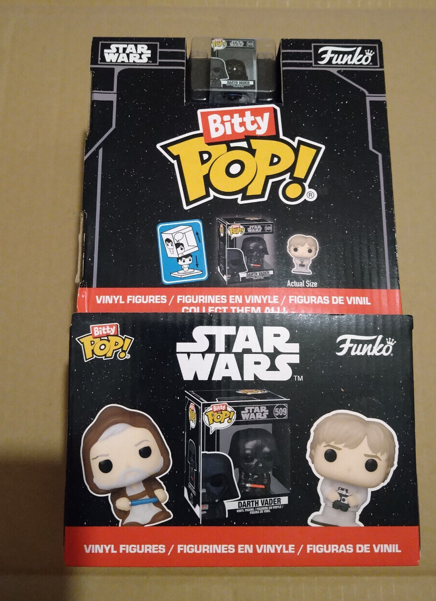 Funko Bitty Pop! 2.5cm Star Wars Boite Complète 36 Figurines  présentoir (et)