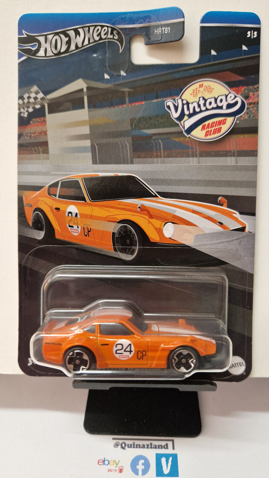 Hot Wheels Vintage Racing club mix 2 Custom Datsun 240Z  (NP41)