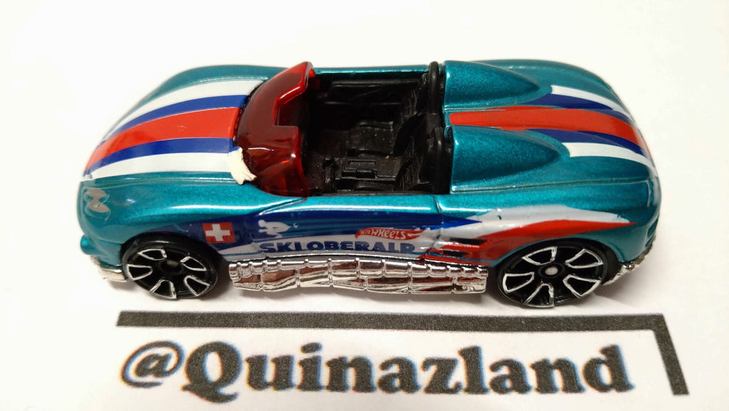 Hot Wheels 2015 road trippin exclusive Walmart  MX48 turbo   (A14)