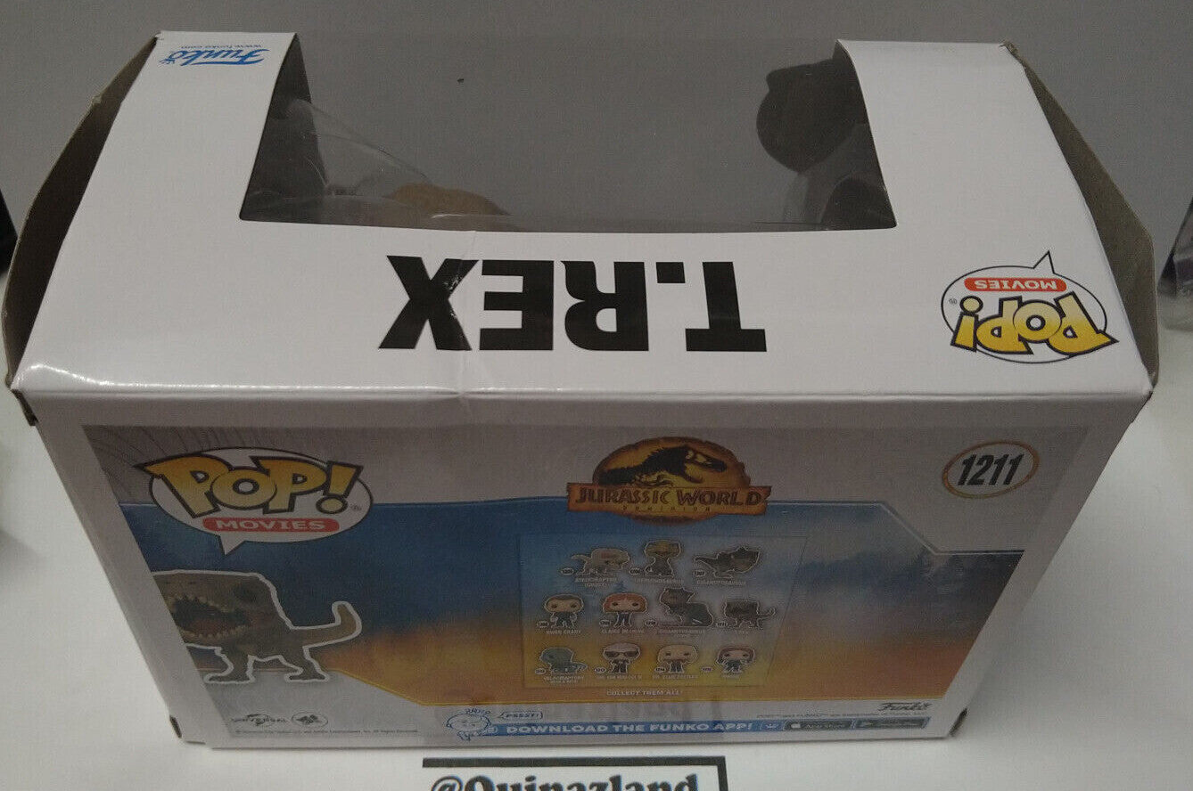 Funko Pop! JURASSIC PARK 2022 #1211 T-Rex (F2)