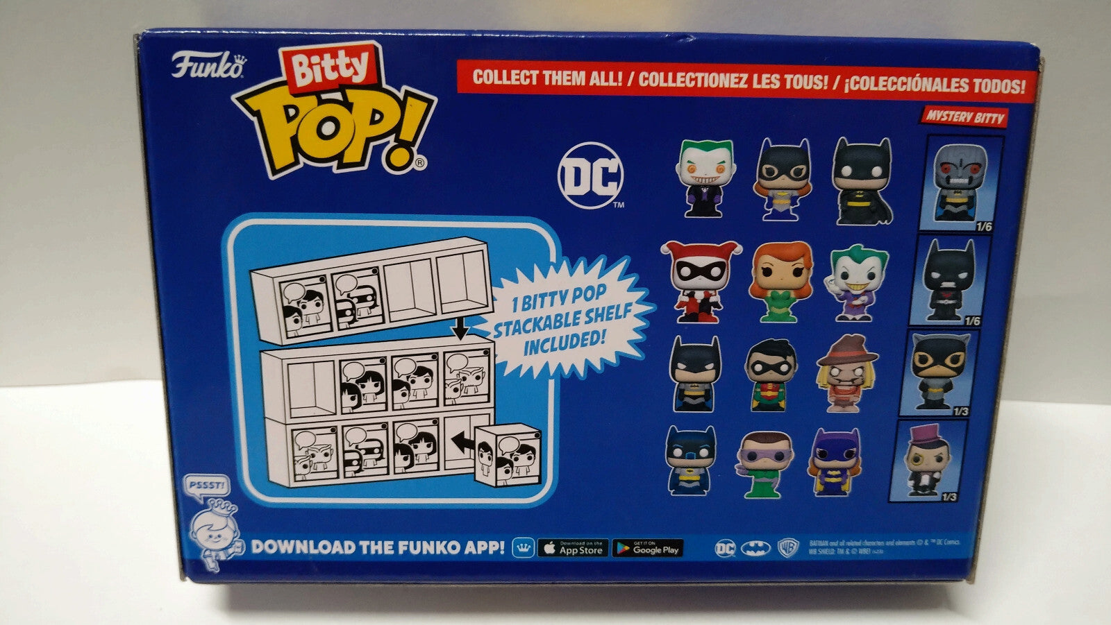 Funko Bitty Pop! 2.5cm DC  Bitty Pop  Pack Batman The Riddler Batgirl (F24)