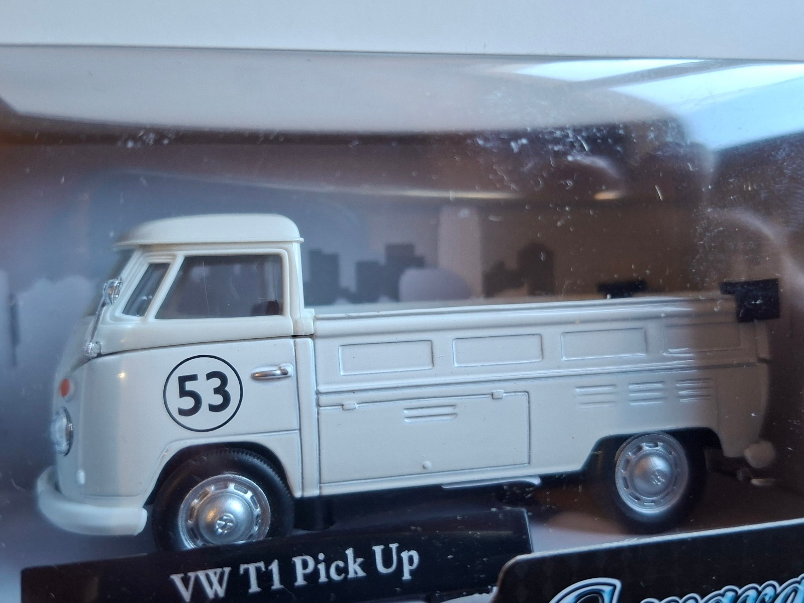 Cararama 1/43 Volkswagen T1 pickup herbie #53 (NG82)