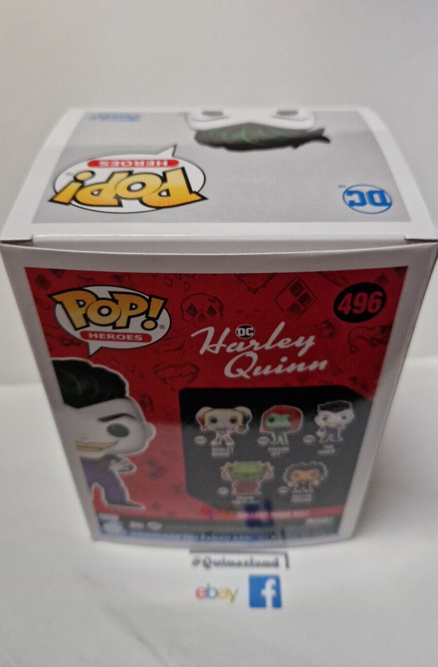 Funko Pop! HARLEY QUINN ANIMATED SERIES POP Heroes N° 496 Le Joker (F4)