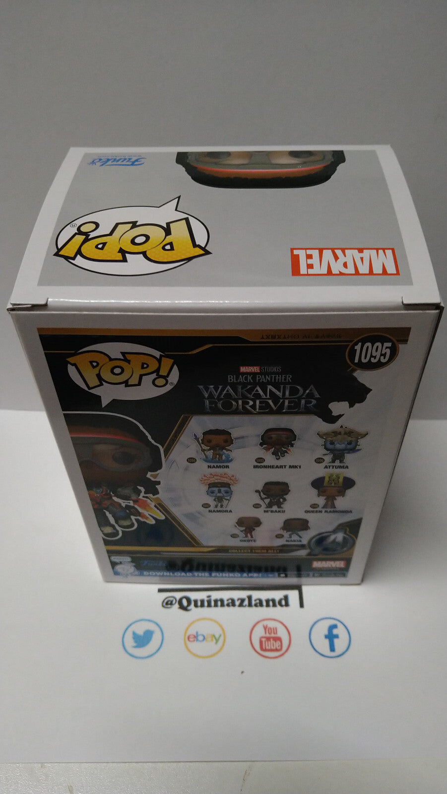 Funko Pop! BLACK PANTHER WAKANDA FOREVER 1095 Ironheart MK1 (F21)