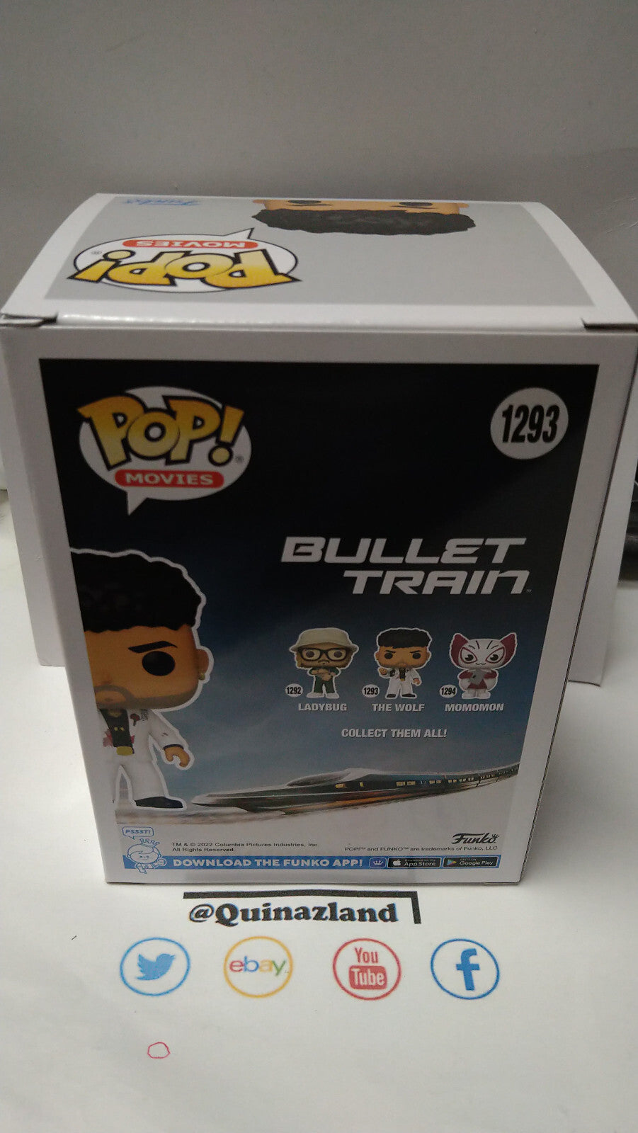 Funko Pop! BULLET TRAIN  Movies N° 1293 The Wolf (F32)