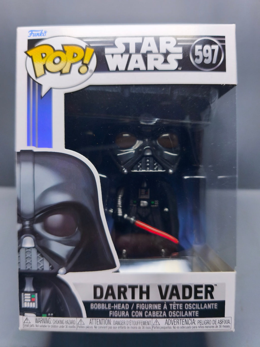 Funko Pop!  STAR WARS  N° 597 Dark Vador (F28)