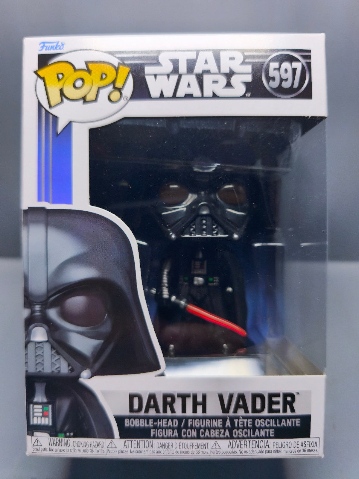 Funko Pop!  STAR WARS  N° 597 Dark Vador (F28)
