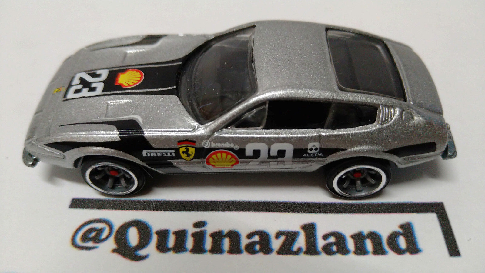 Hot Wheels Ferrari 365 gtb/4 2008 Ferrari racer  (A37)