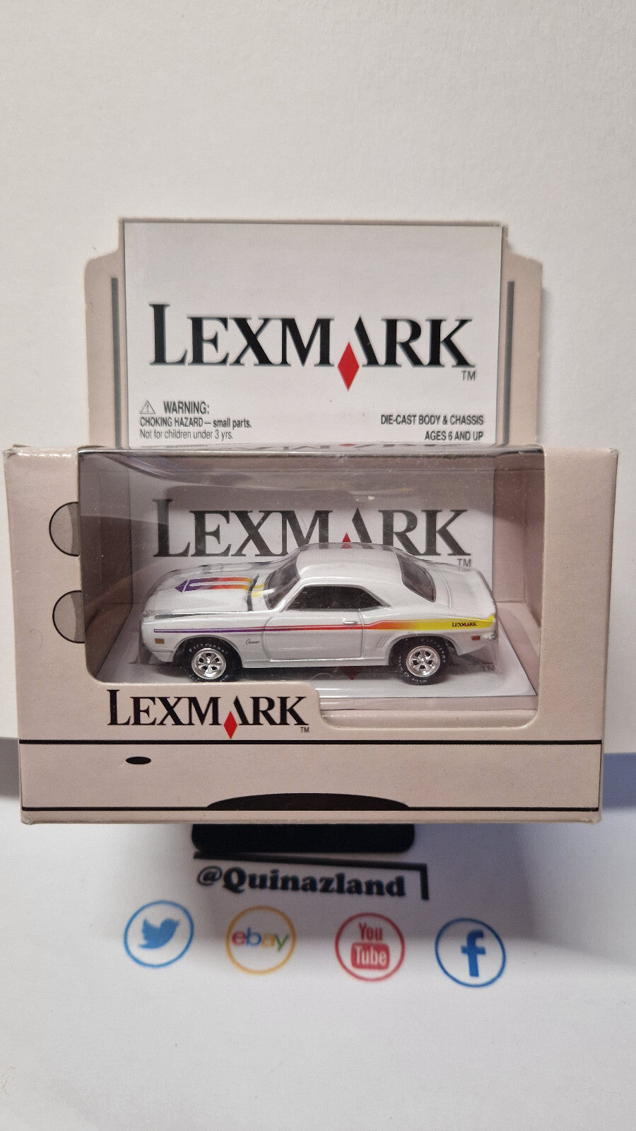 Johnny lightning Promo Lexmark  1969 chevy camaro   (NP40)