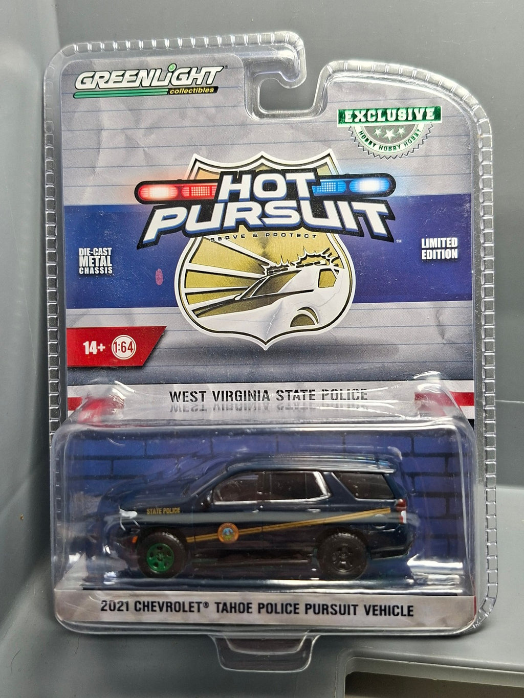 Greenlight Hot pursuit hobby exclusive erreur chase  2021 Chevrolet tahoe (NG49)