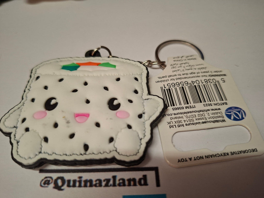 FOBZ Porte clés sushi blanc  (CB)