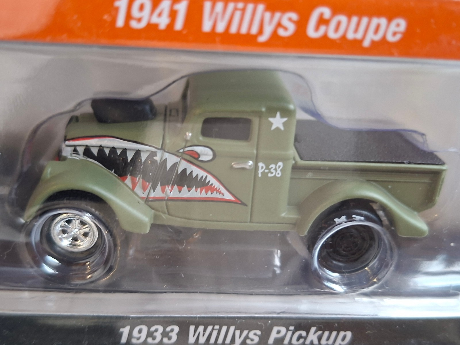 Johnny Lightning Willys Gassers Pack 1941 Willys Coupe 1933 Pickup  (NG61)