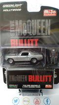 Greenlight Hollywood 1968 Ford Mustang Gt & Ste McQueen  Figure Chase  (NG73)