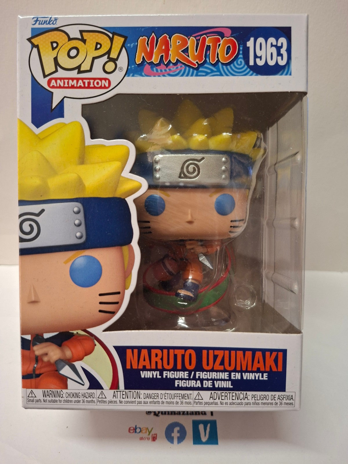 Funko Pop!  NARUTO CLASSIC POP Animation N° 1963 Naruto Uzumaki   (F52)