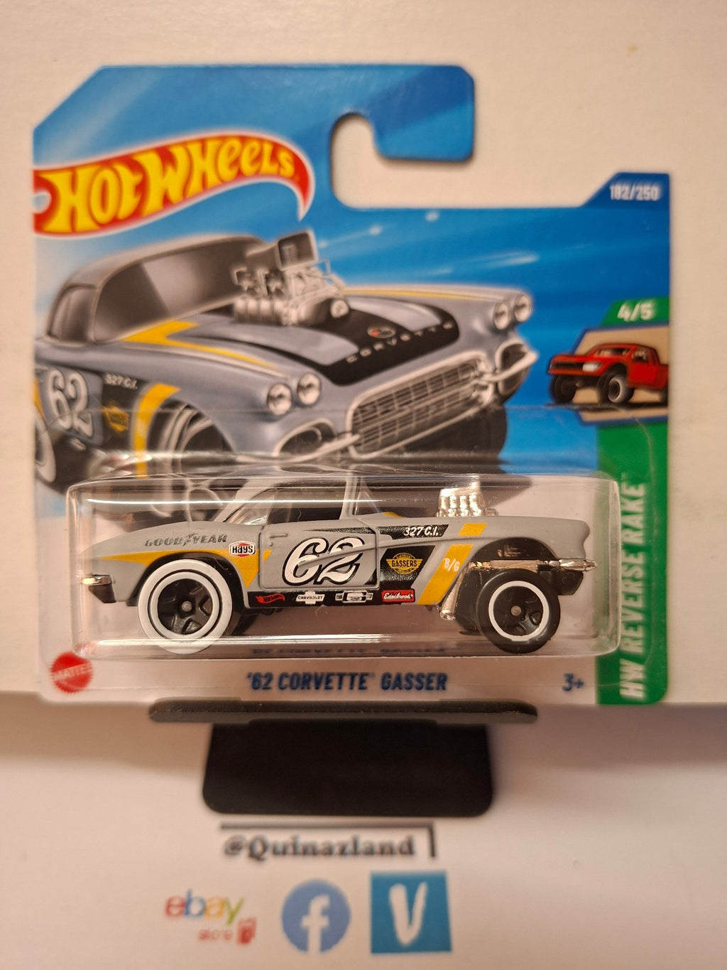 Hot Wheels '62 corvette    2025-182 (NP39)