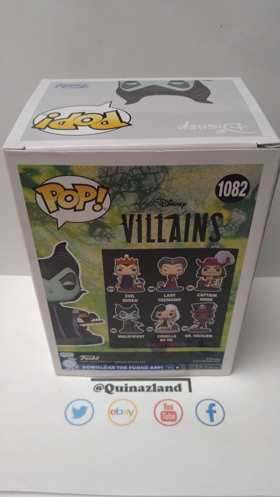 Funko Pop! DISNEY Villains 1082 Maleficent (F25)