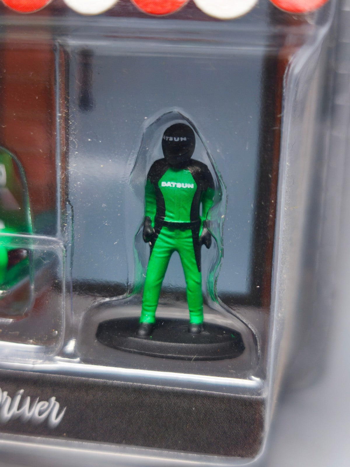 Greenlight Hobby Shop 970 Datsun 510 With Race Car Driver (NG79)