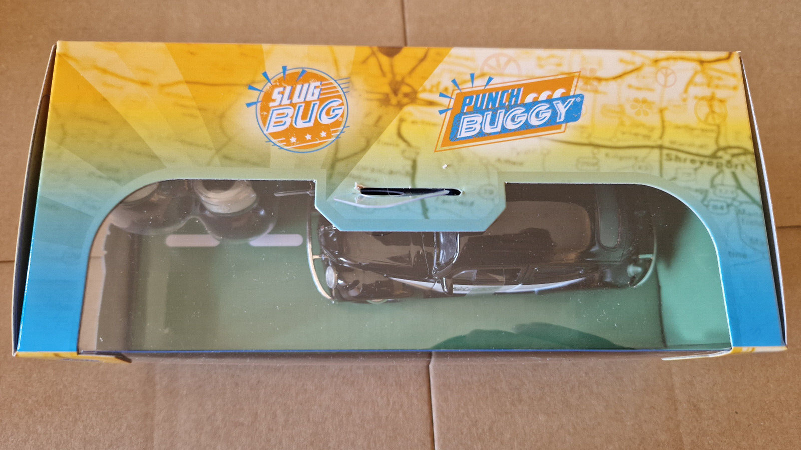 Jada Toys 1/32 Punch Buggy '59 Volkswagen  Beetle W/Gloves Black  (ET)