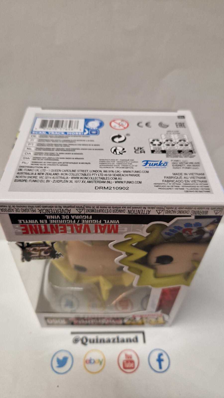 Funko Pop! YU-GI-OH 1060 Mai Valentine (F22)