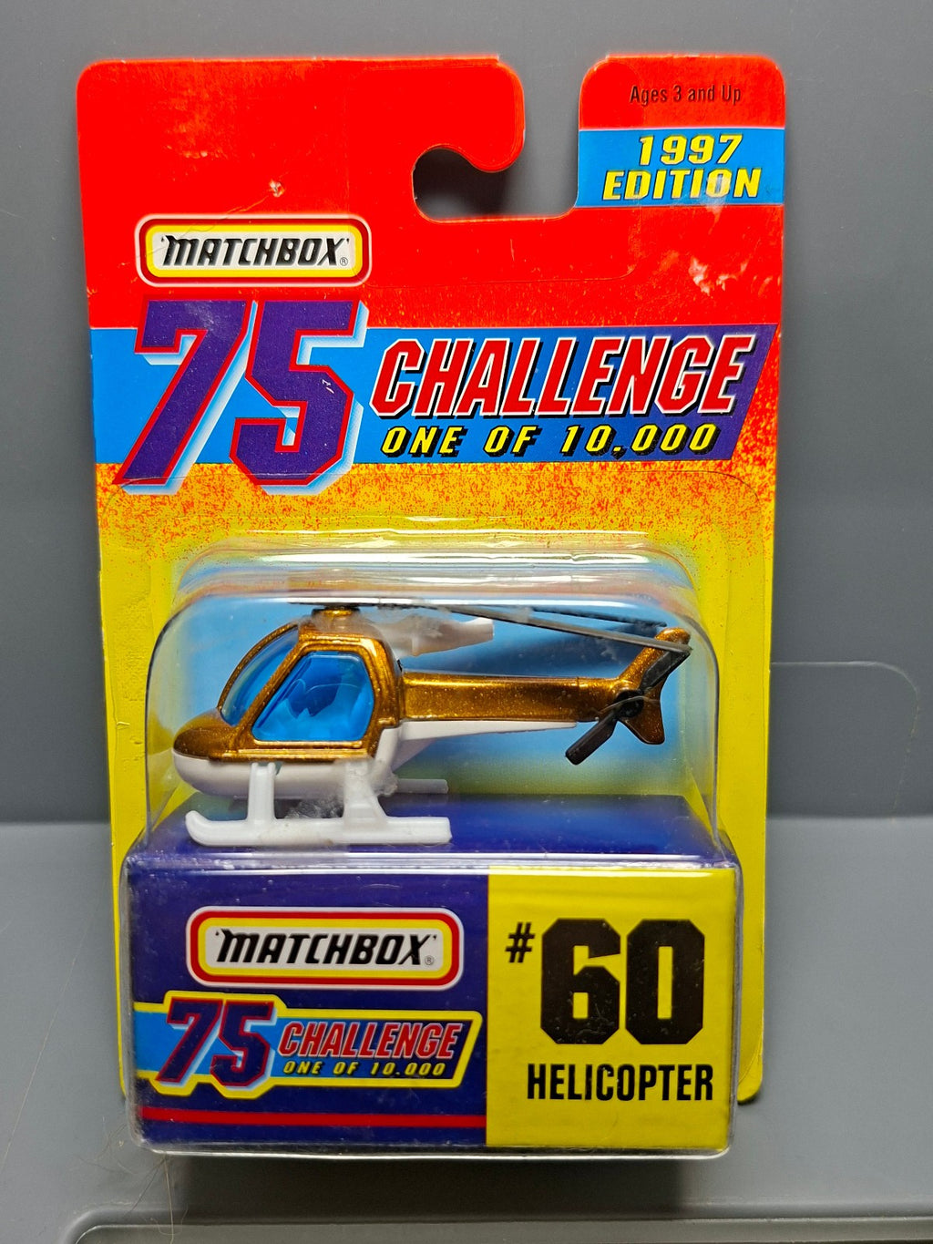 Matchbox 1997 edition 75 challenge Helicopter   (CP15)