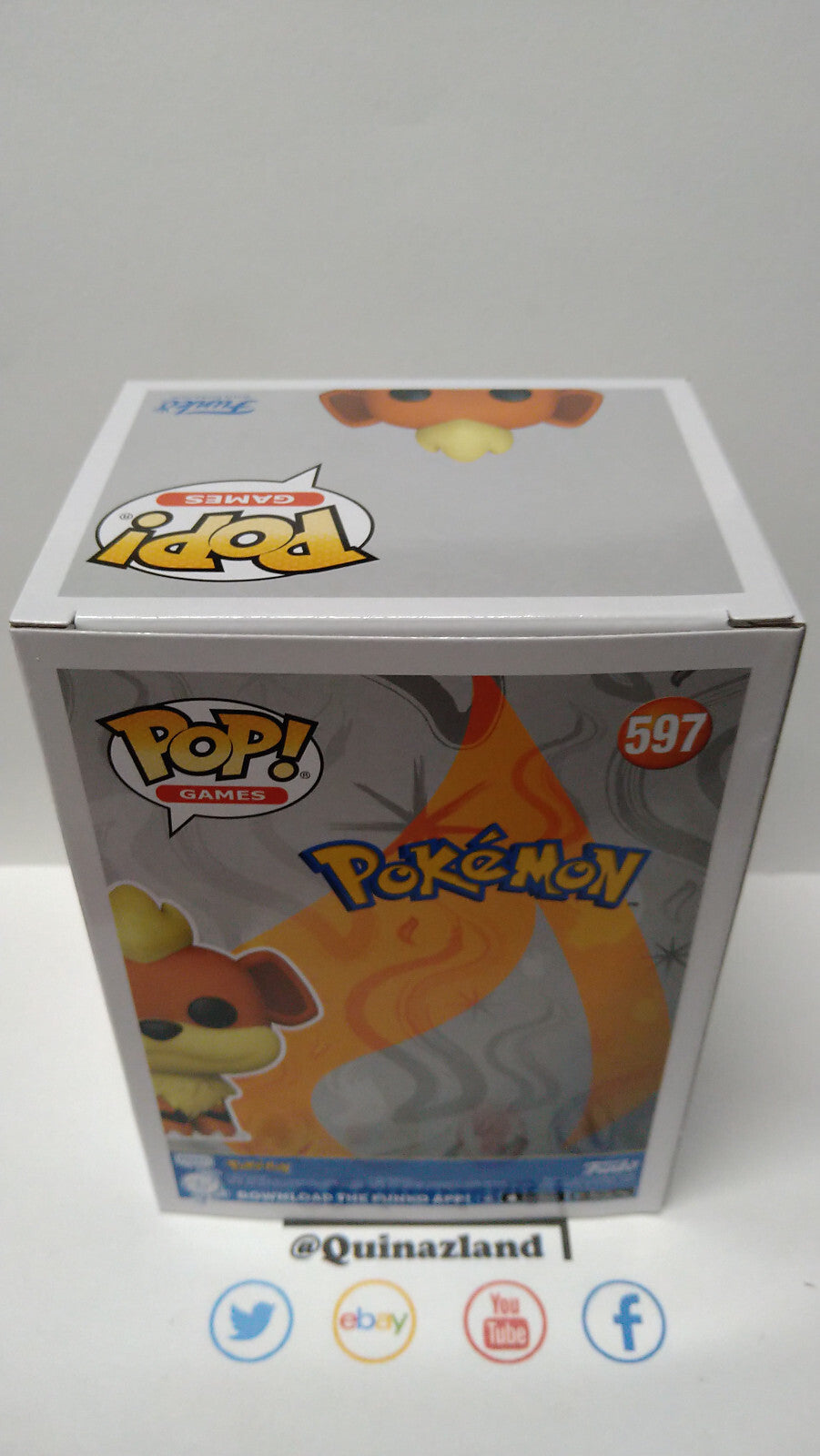 Funko Pop!  POKEMON  POP Games N°597 Caninos (F11)