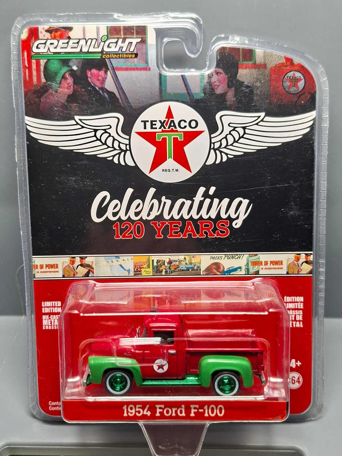 Greenlight Anniversary Collection Series 15 1954 Ford F-100 Texaco chase  (NG76)