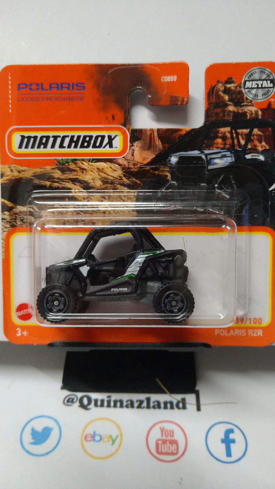 Matchbox Polaris RZR 2022-039 (CP15)