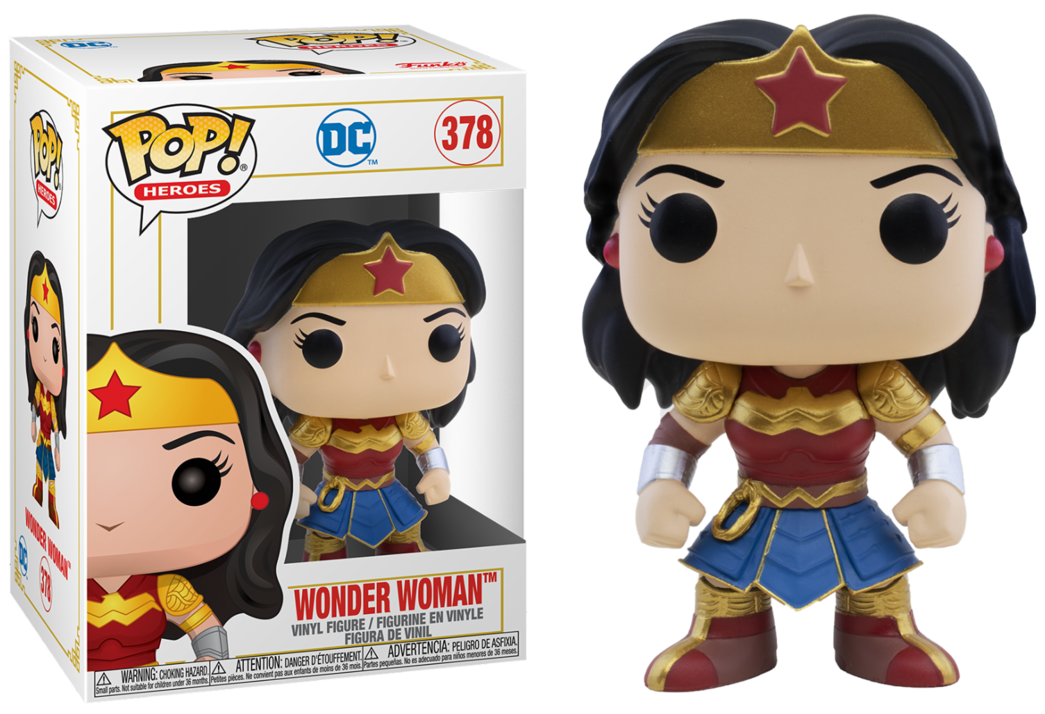 Funko Pop! Dc comics  #378 Wonder Woman  (F6)