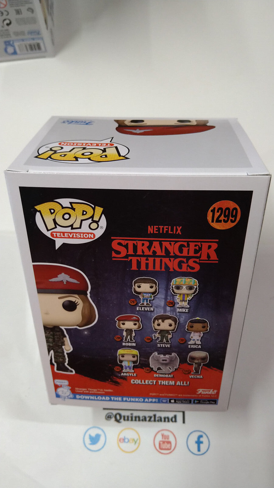 Funko Pop! STRANGER THINGS S4 POP N° 1299 Hunter Robin (FU34)