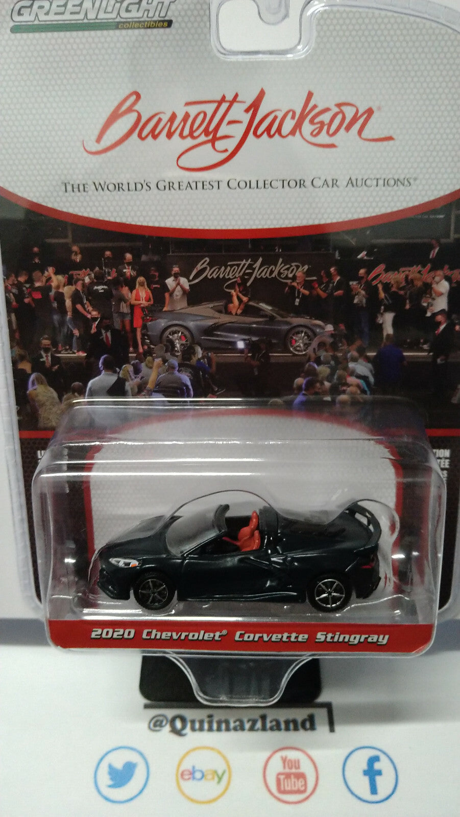 Greenlight Barrett Jackson serie 7 2020 Chevrolet Corvette Stingray (NG17)