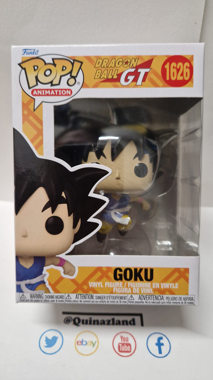 Funko Pop!  Dragon Ball GT Pop Animation N° 1626 Goku  (F14)