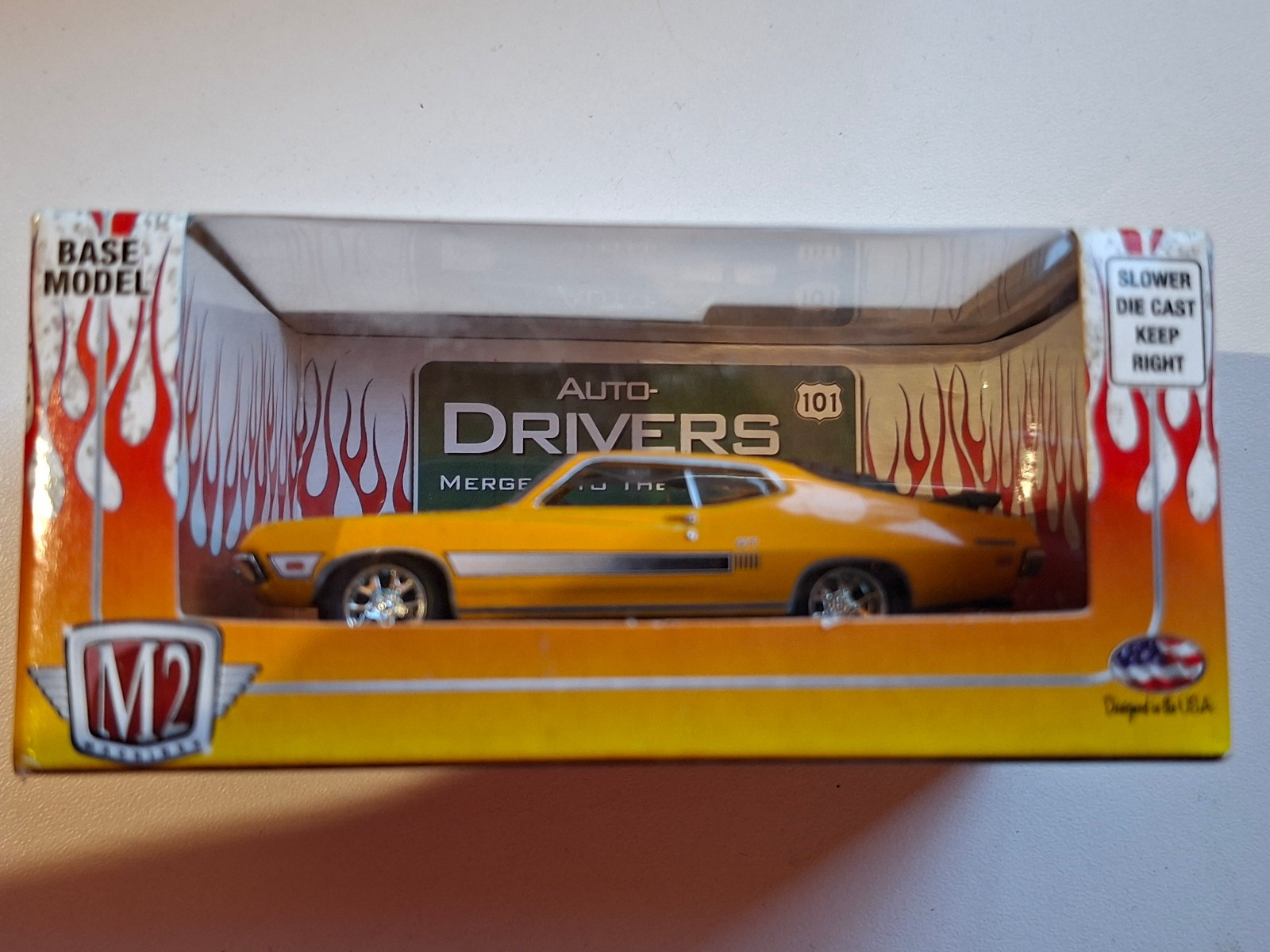 M2 Machines 2010 Auto-Drivers série 5 1970 Ford Torino GT (NP31)
