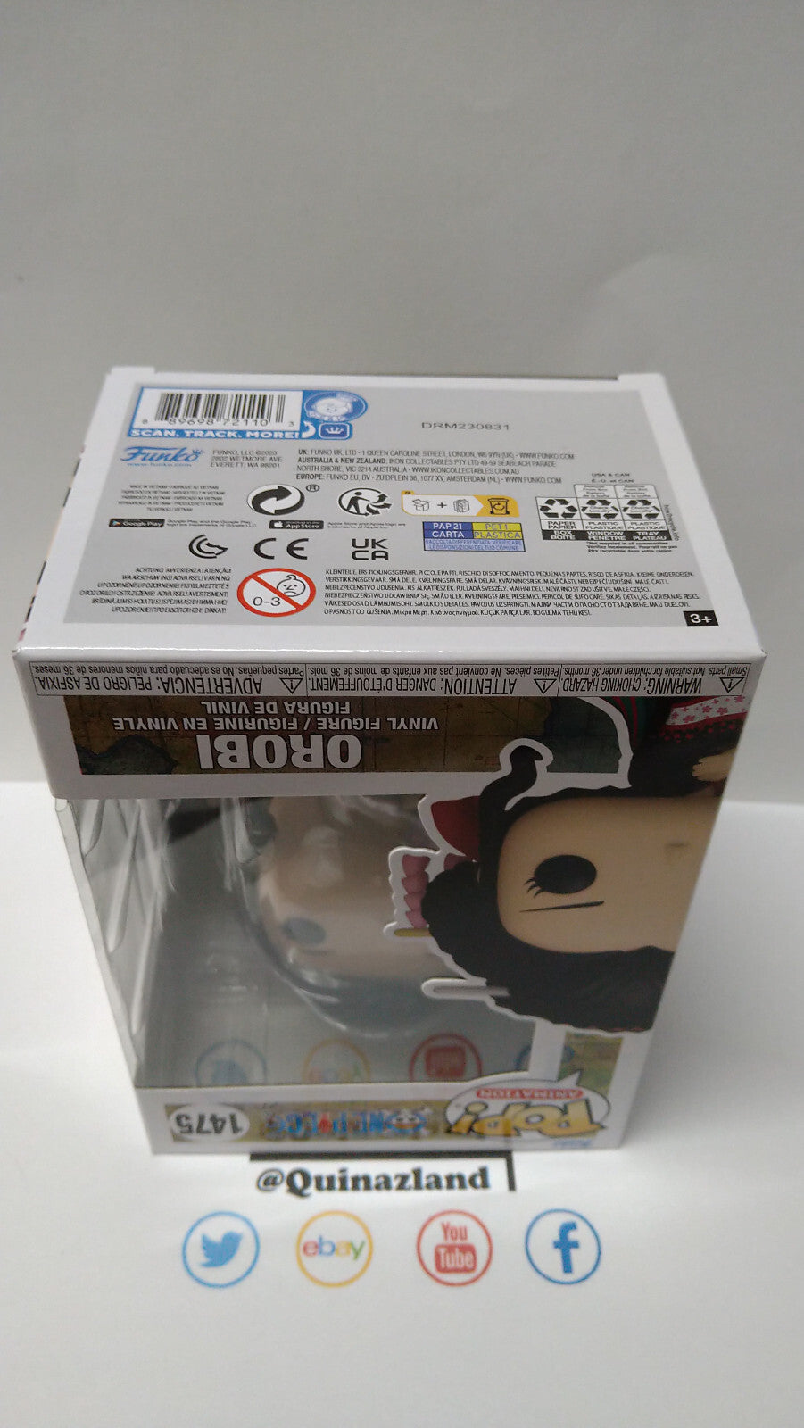 Funko Pop! ONE PIECE POP Animation N° 1475 Orobi (Wano) (F2)