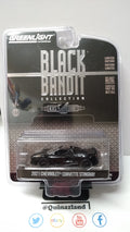 Greenlight Black Bandit 2021 Chevrolet Corvette C8 Stingray Convertible  (NG68)