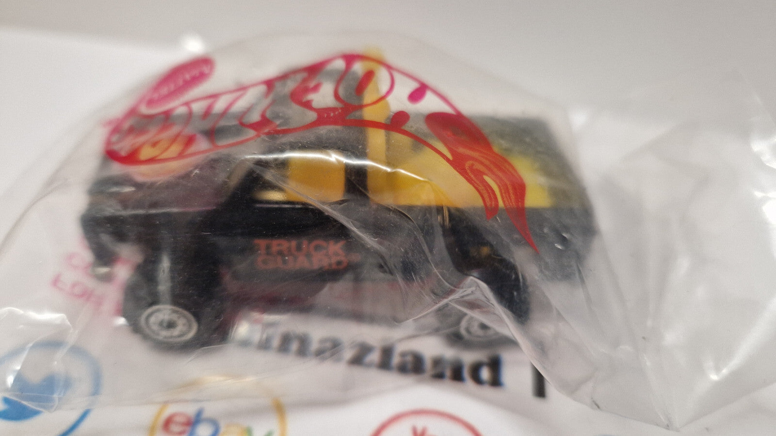Hot wheels 1995 promo shell Bywayman version logo truck guard  (A08)
