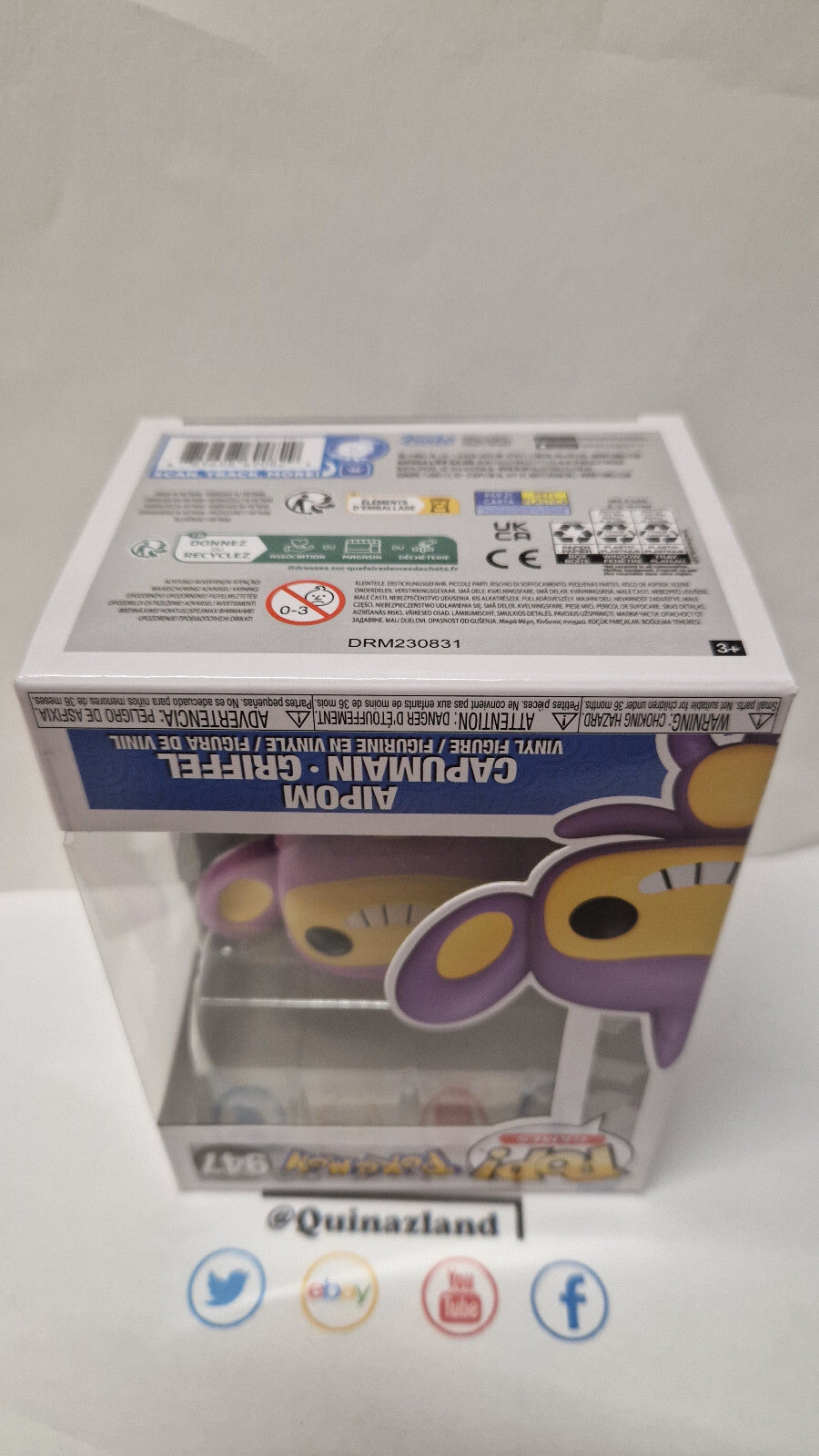 Funko Pop! POKEMON - POP Games N° 947 Capumain (F18)