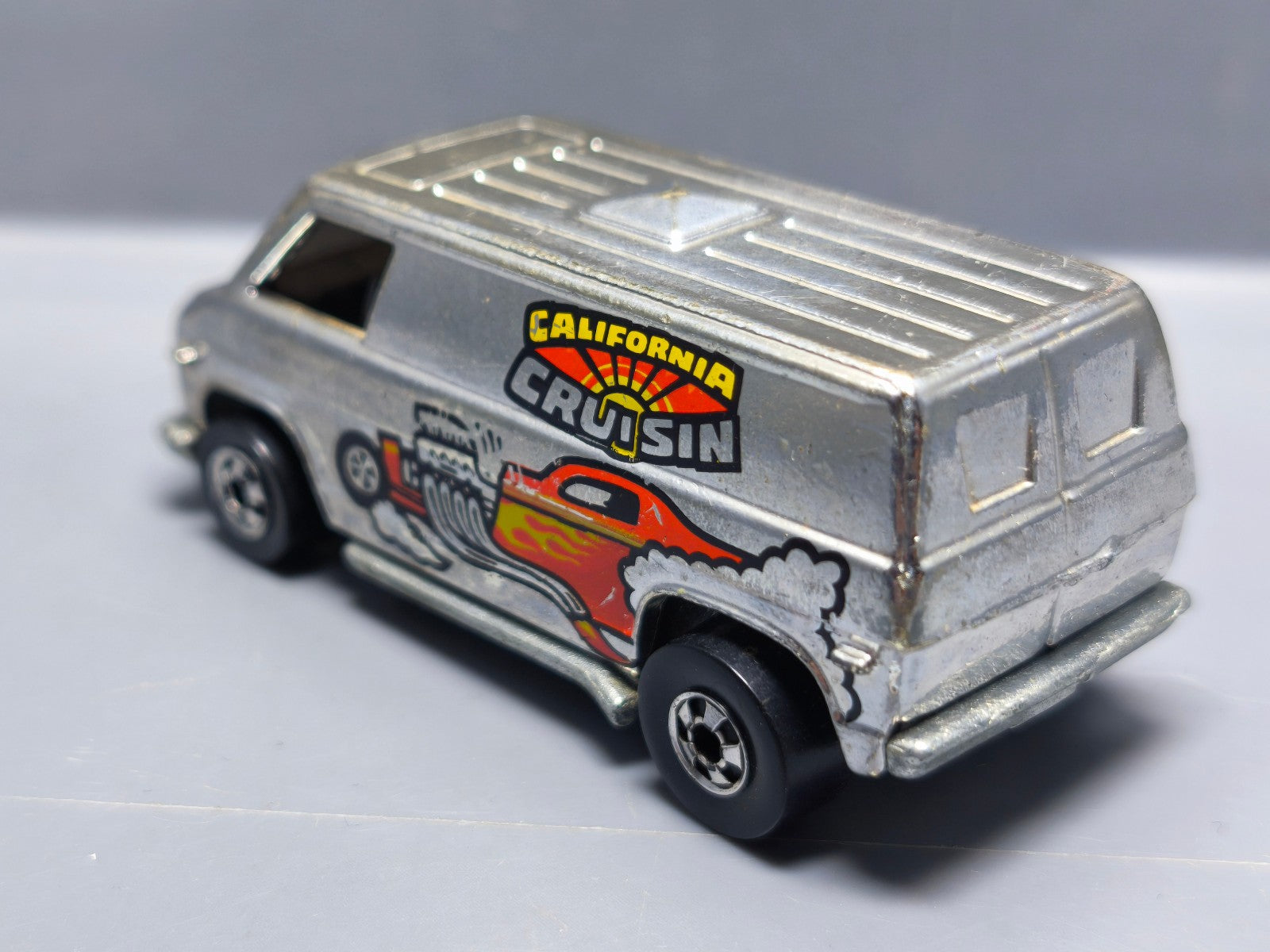 Hot Wheels California cruisin version chrome 1979 (A17)