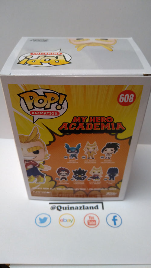 Funko Pop! MY HERO ACADEMIA  POP N° 608 Silver Age All Might GITD SPECIAL (FU32)