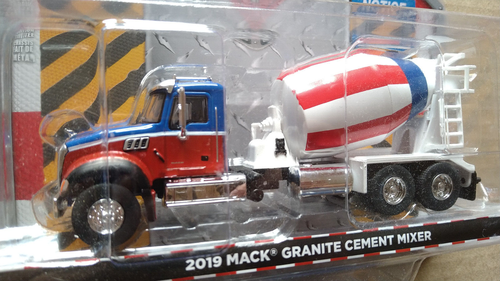 Greenlight Super Duty Trucks Series 15  2019 Mack Granite Cement Mixer  (C12)